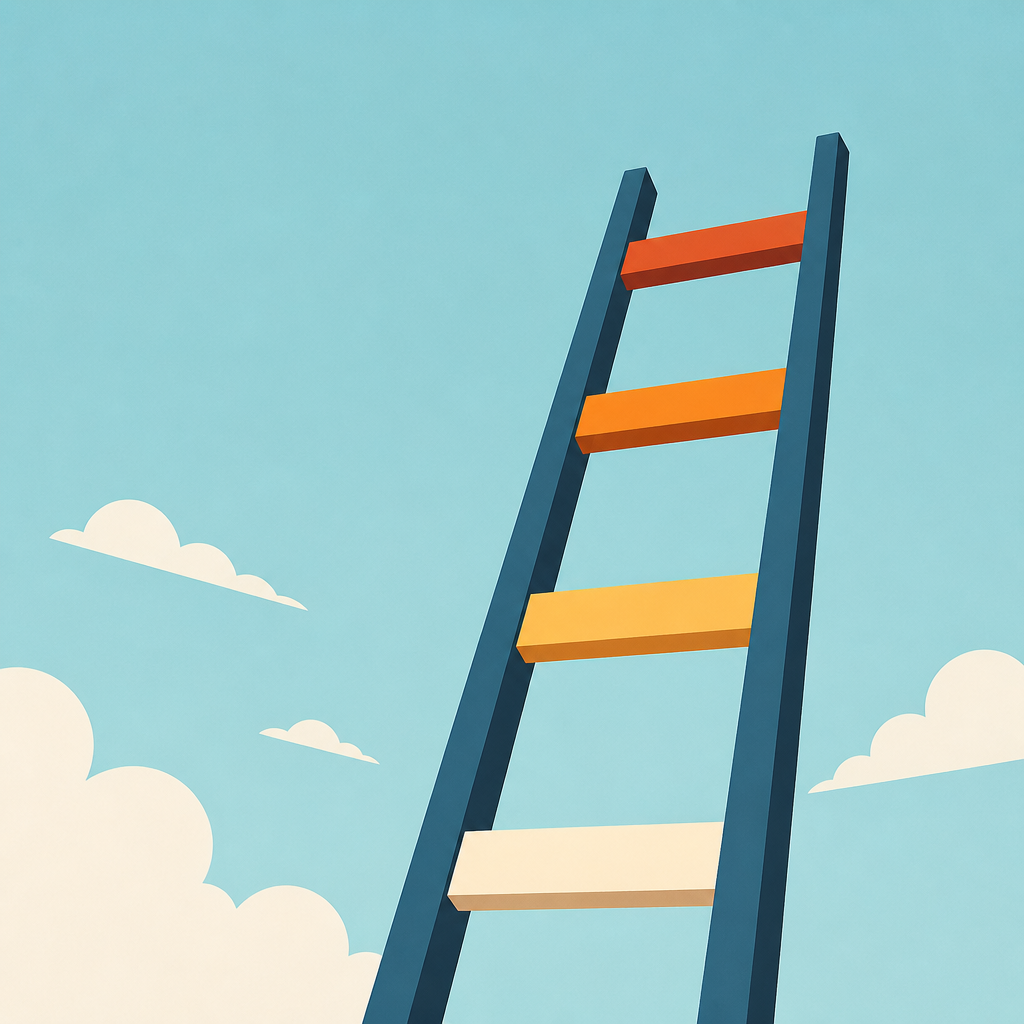 Illustrated ladder of participation showing the climb from informing residents to community control.